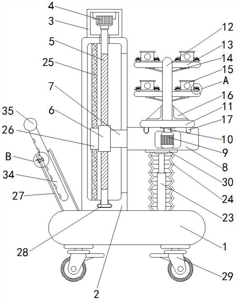 Scientific and technological achievement product display device