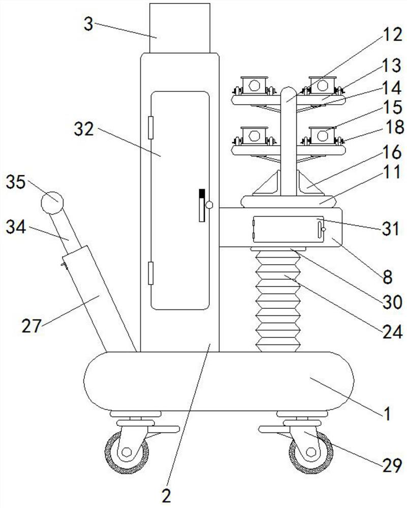 Scientific and technological achievement product display device