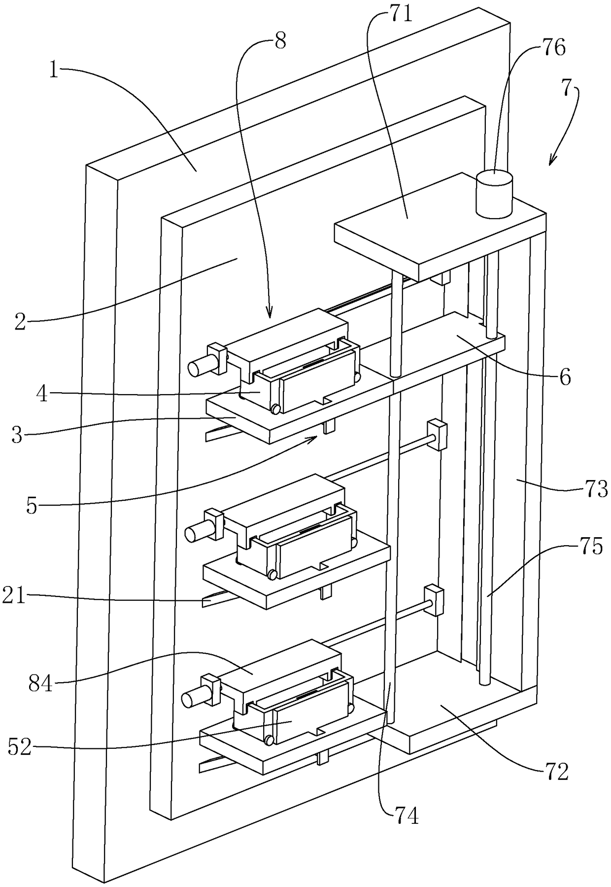 Vertical garden structure of building garden landscape engineering