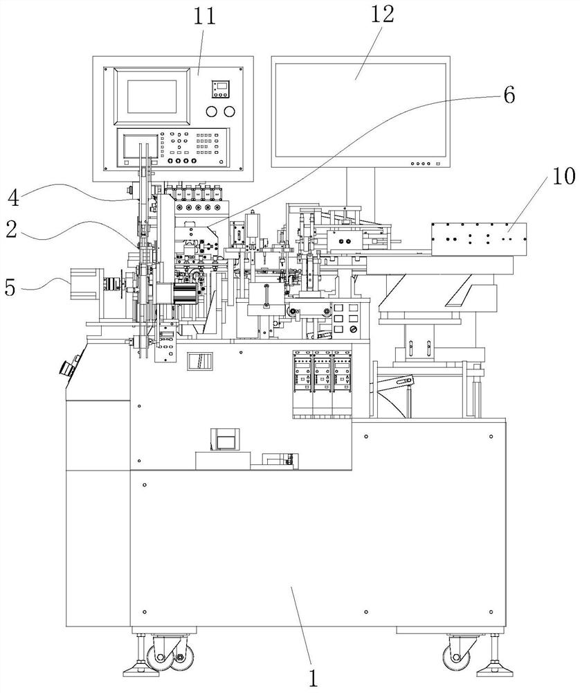 Chip capacitor packaging device