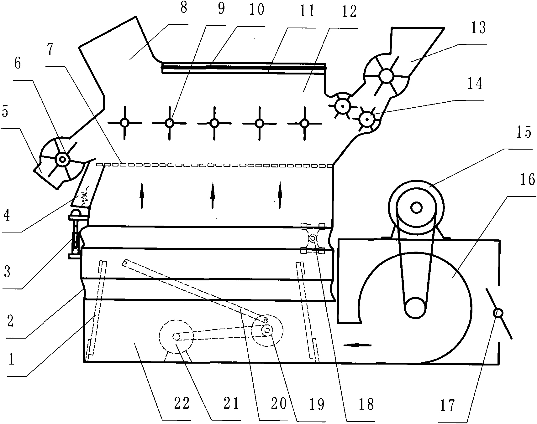 Seed cotton foreign fiber separator