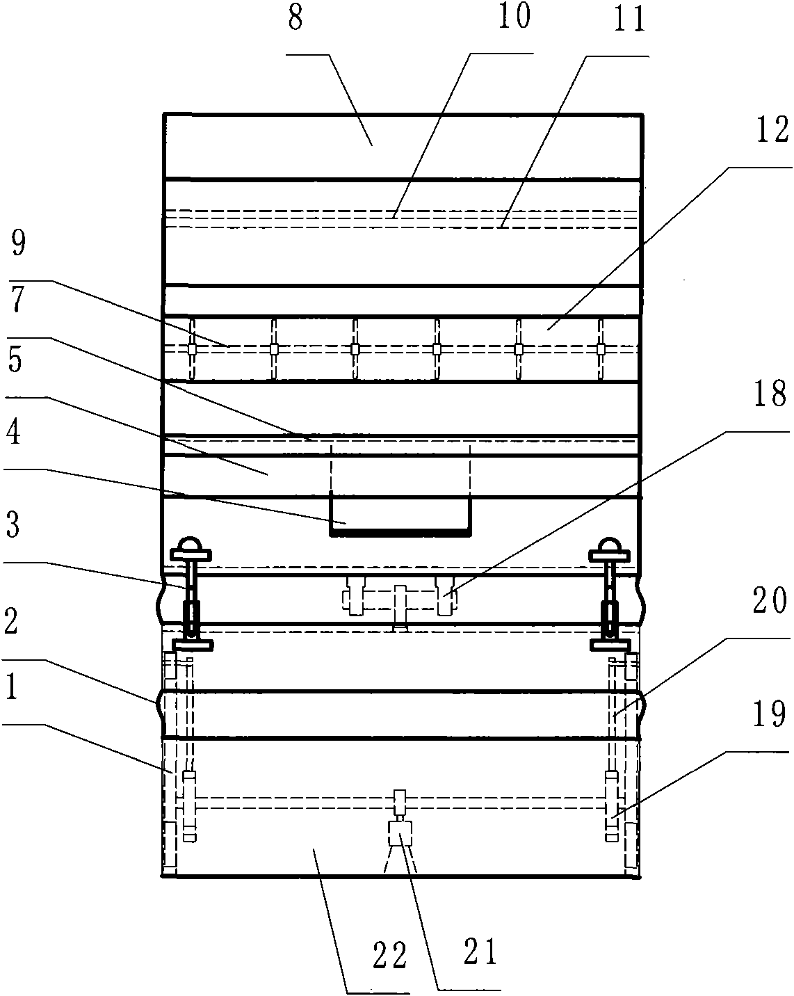 Seed cotton foreign fiber separator