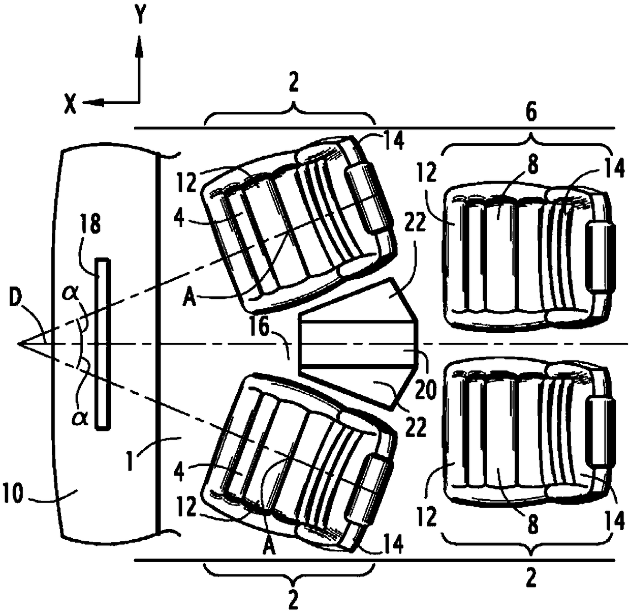 Convertible vehicle interior