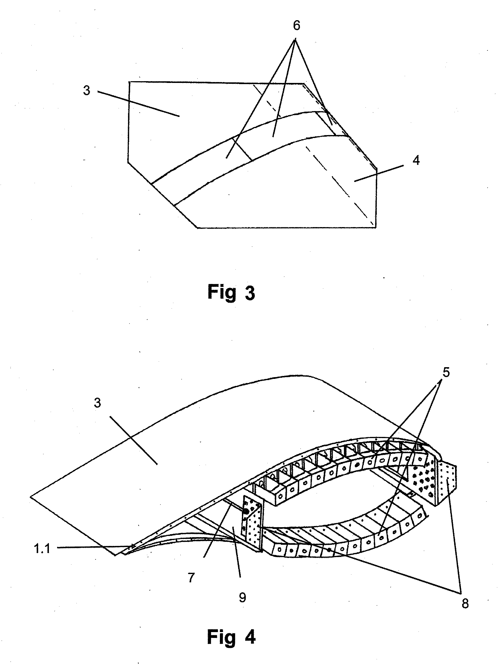 Lightning protection system for sectional blades