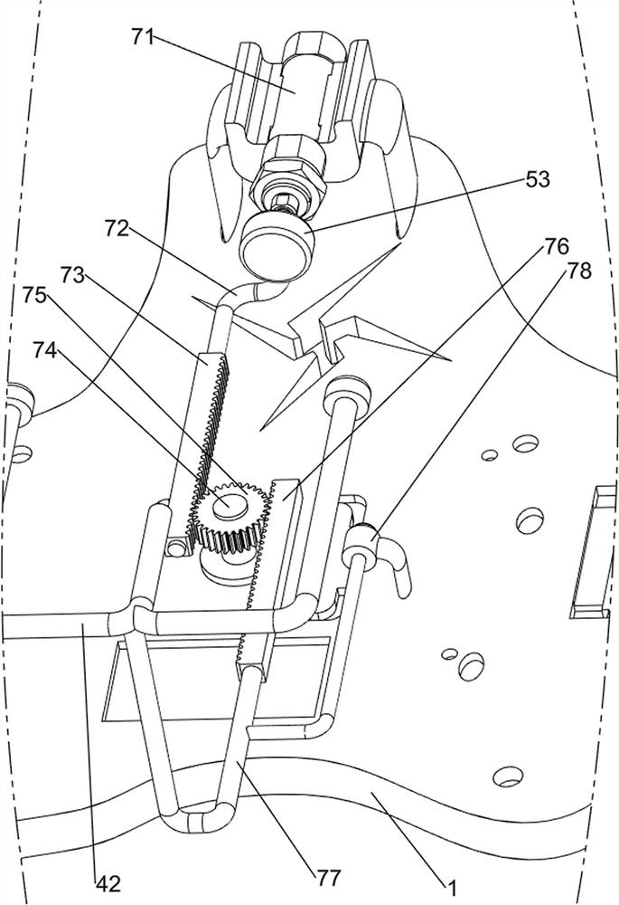 A device for cleaning and disinfecting the inside and outside of non-alcoholic beverage bottles