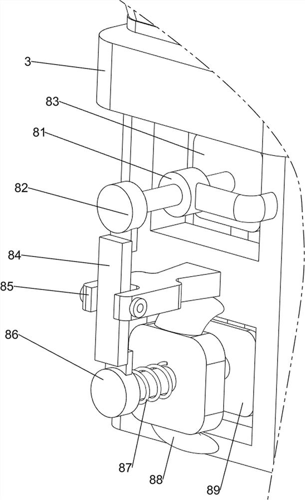 A device for cleaning and disinfecting the inside and outside of non-alcoholic beverage bottles