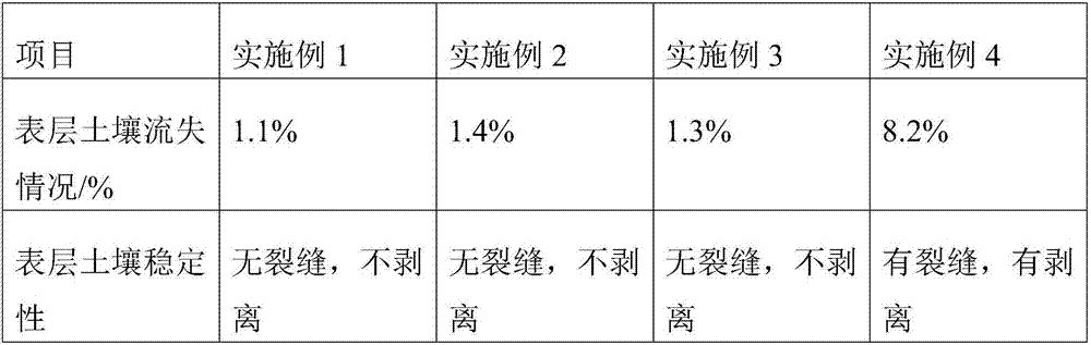 Slope protection construction method of reservoir gentle slope