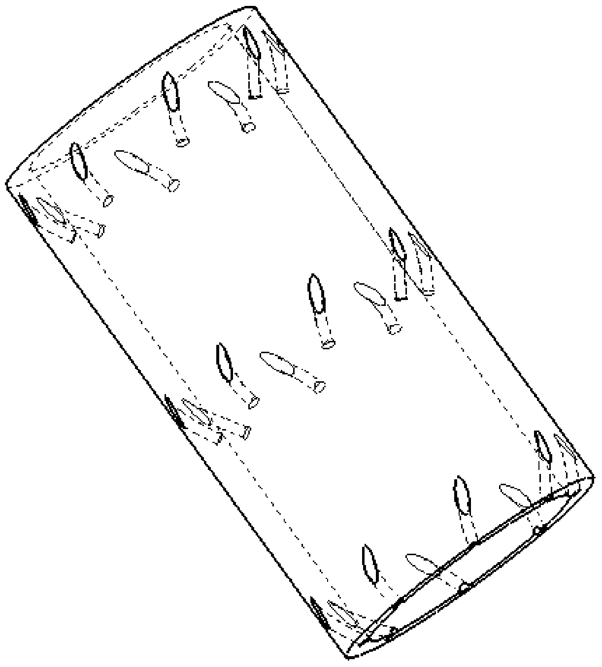 A blood vessel automatic thrombolysis system