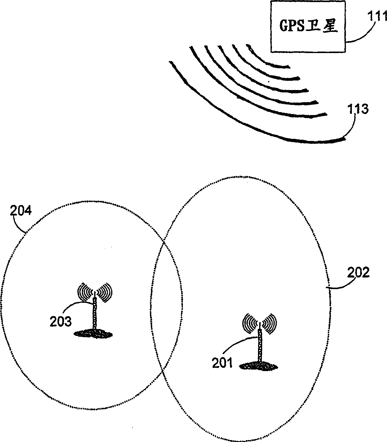 Synchronization of transmitter and receiver frequencies in multiaccess networks