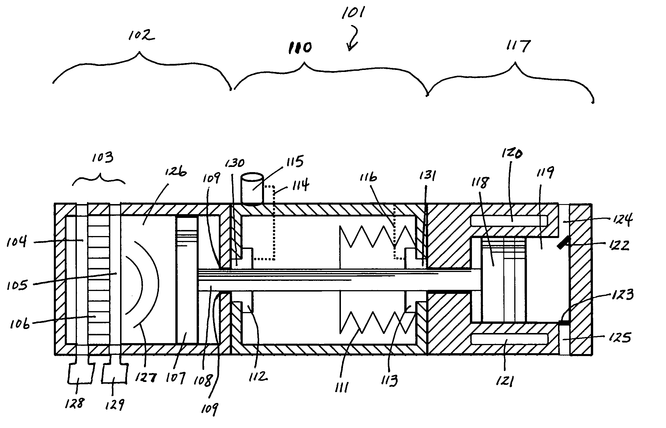 Thermoacoustic driven compressor