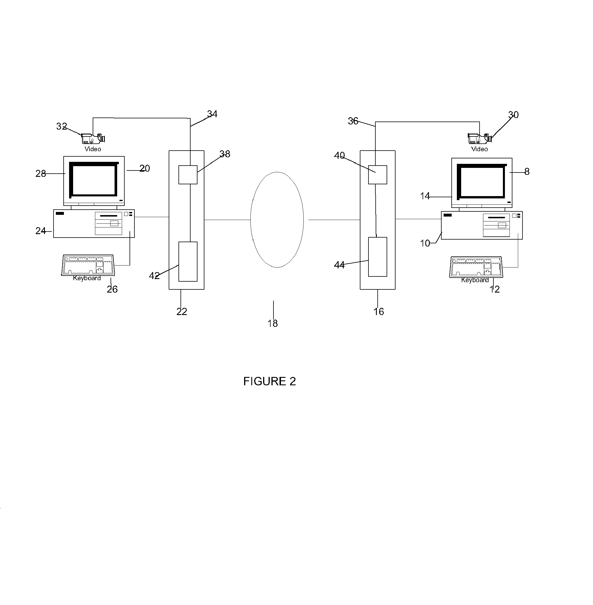 System for transmitting secure data between a sender and a recipient over a computer network using a virtual envelope and method for using the same