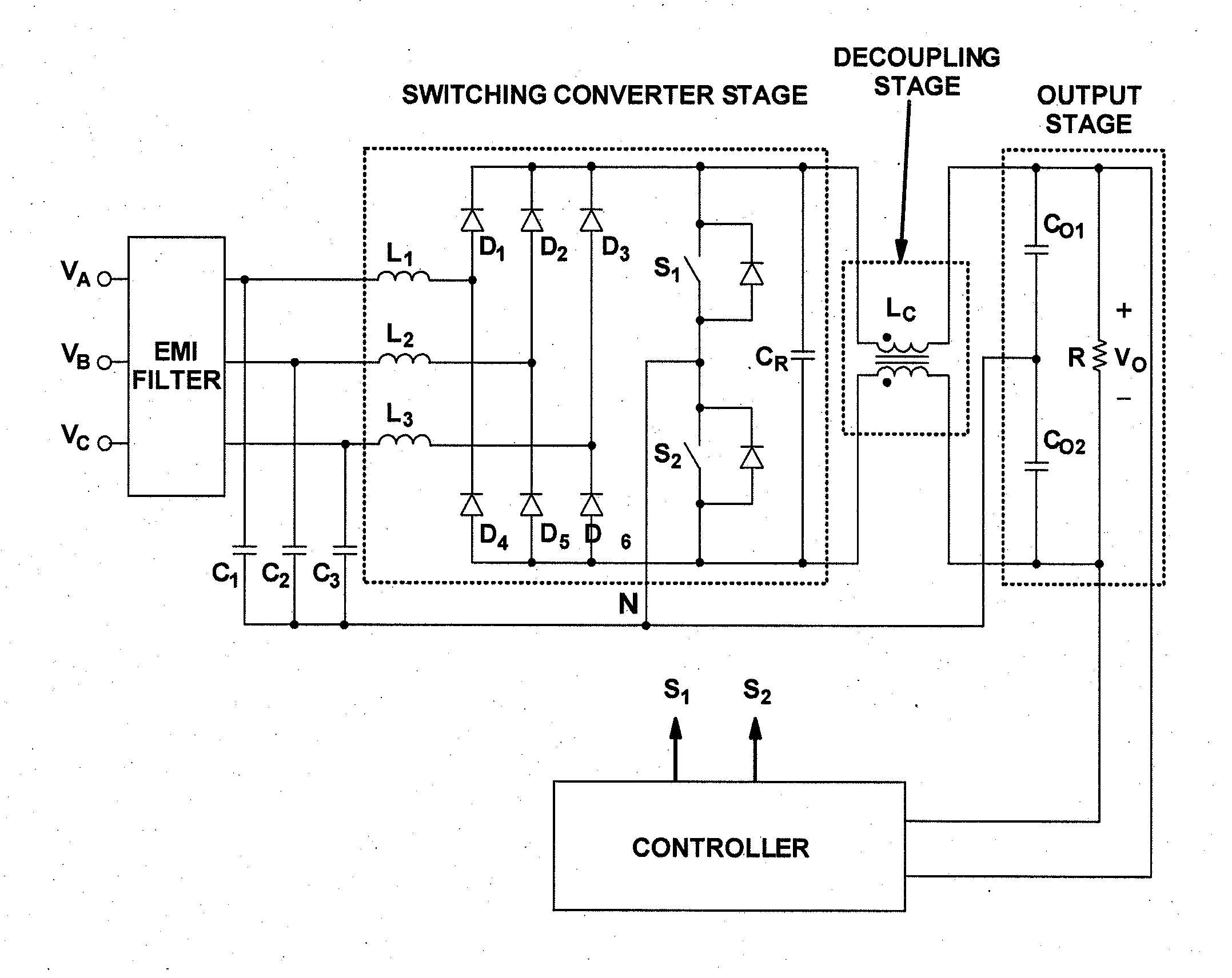 Three-phase soft-switched pfc rectifiers