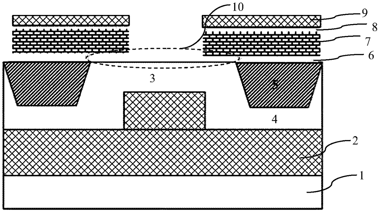 Germanium-silicon heterojunction bipolar transistor and manufacturing method