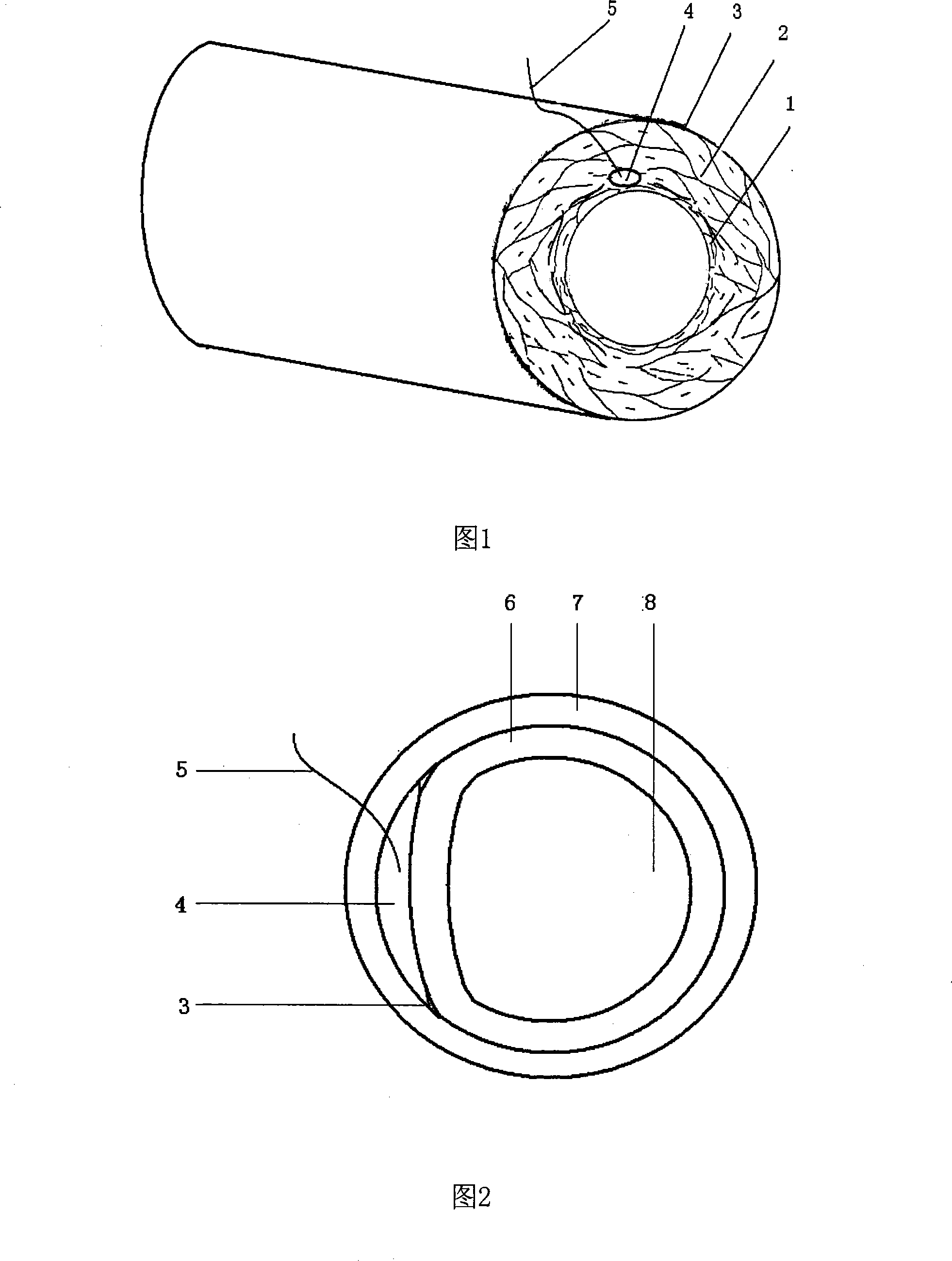 Method for measuring blood pressure, pulse and vas compliance without inserting vas cavity