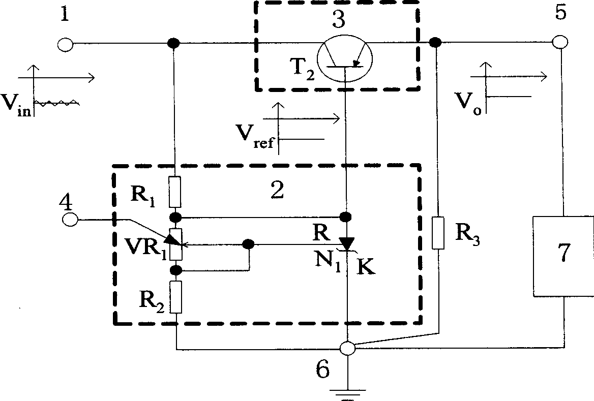 High-power high-precision switch linear combined manostat