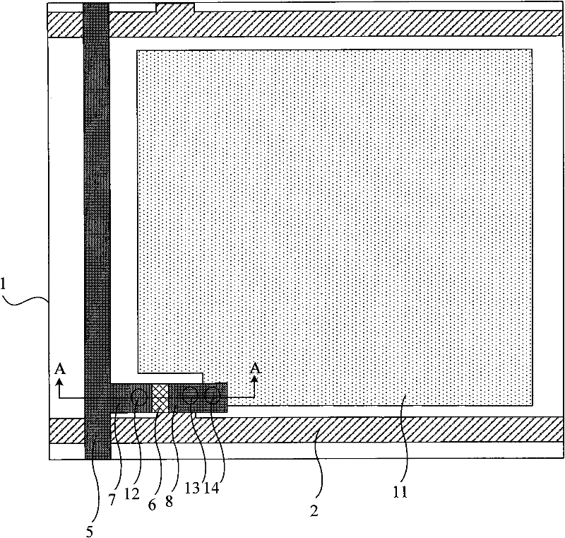 Array base plate, liquid crystal display and manufacturing method for array base plate