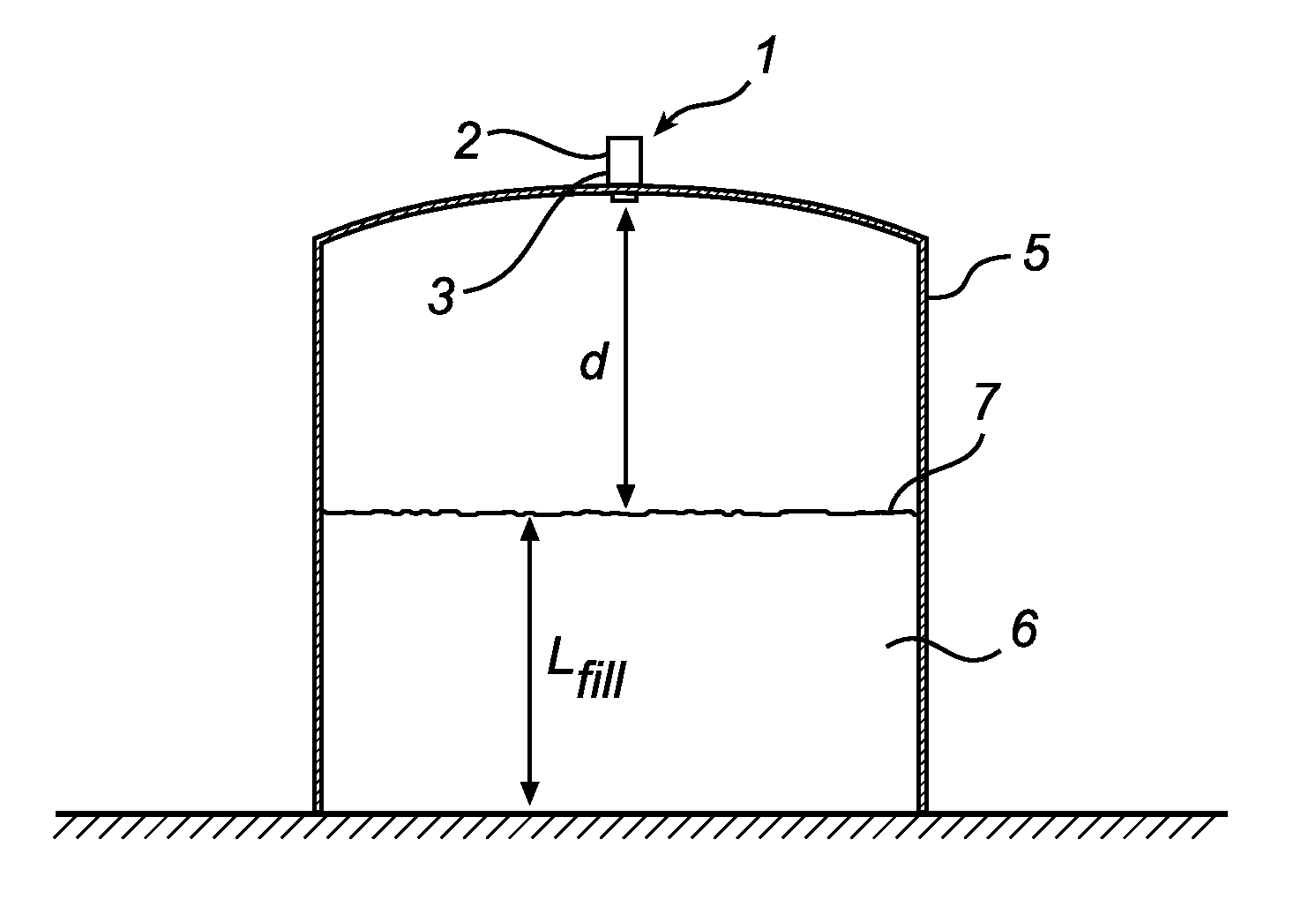 Radar level gauge system with multi band patch antenna array arrangement