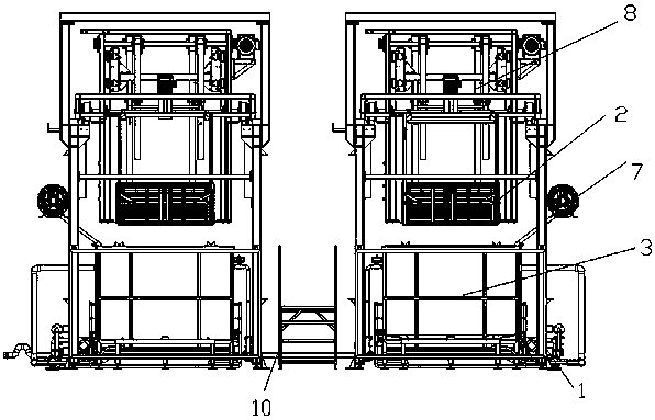 Cleaning device and cleaning method for pilot offshore skydiving equipment