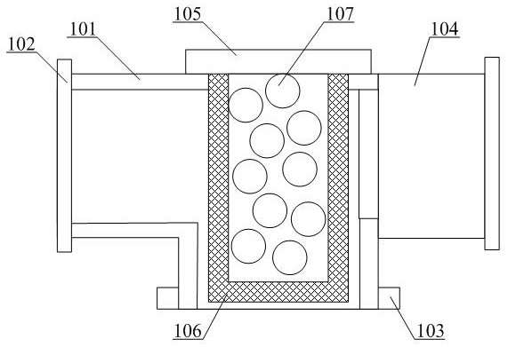 An intelligent rubber tire hot film air-drying roller device