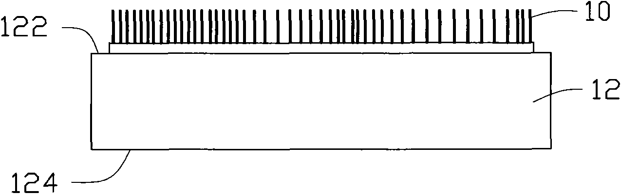 Liner structure of carbon nano tube and preparation method thereof