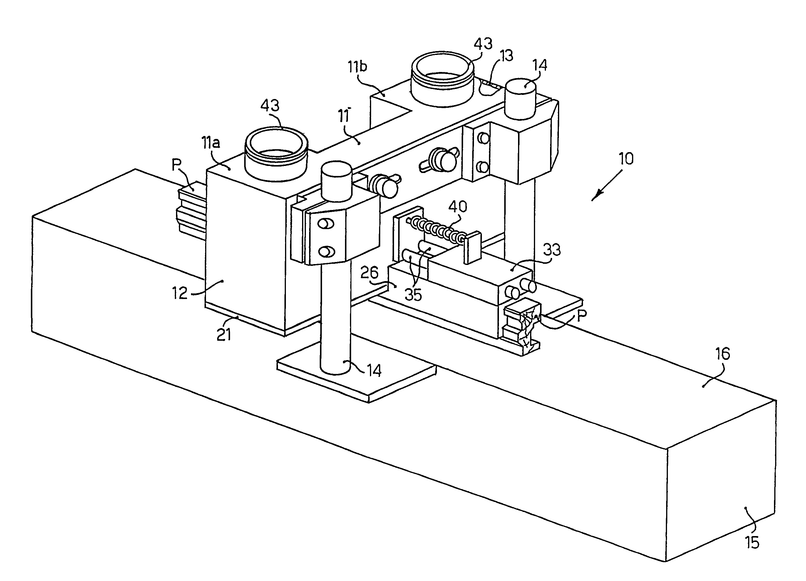 Vacuum painting head and relative painting method