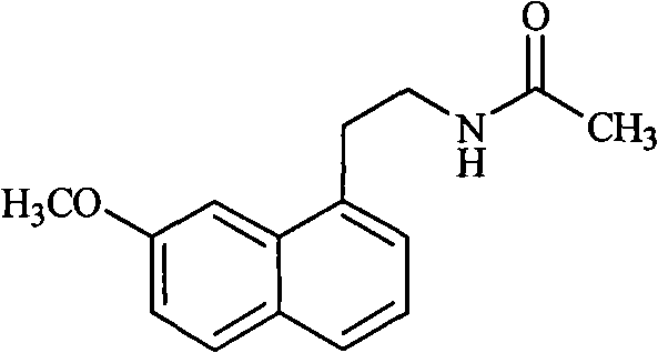 Preparation method of Agomelatine