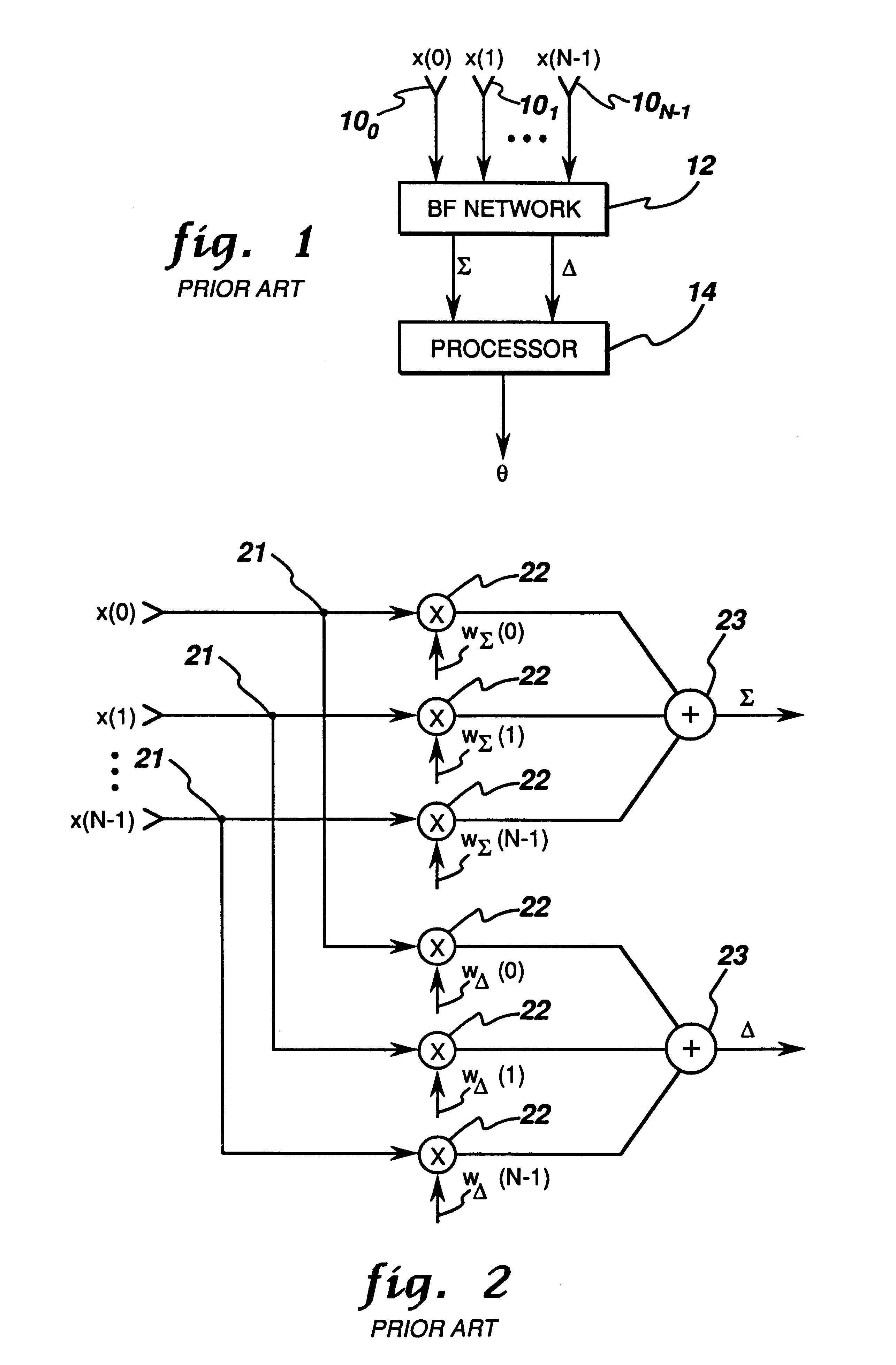 Combining sidelobe canceller and mainlobe canceller for adaptive monopulse radar processing