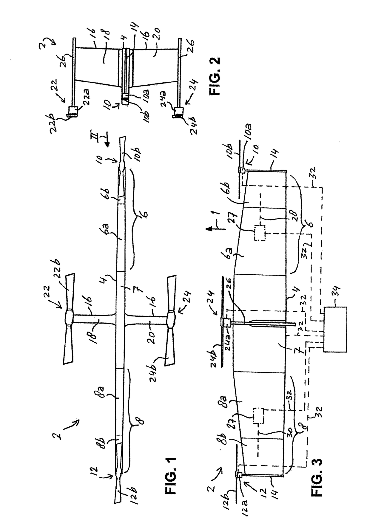 Aircraft with wing-borne flight mode and hover flight mode