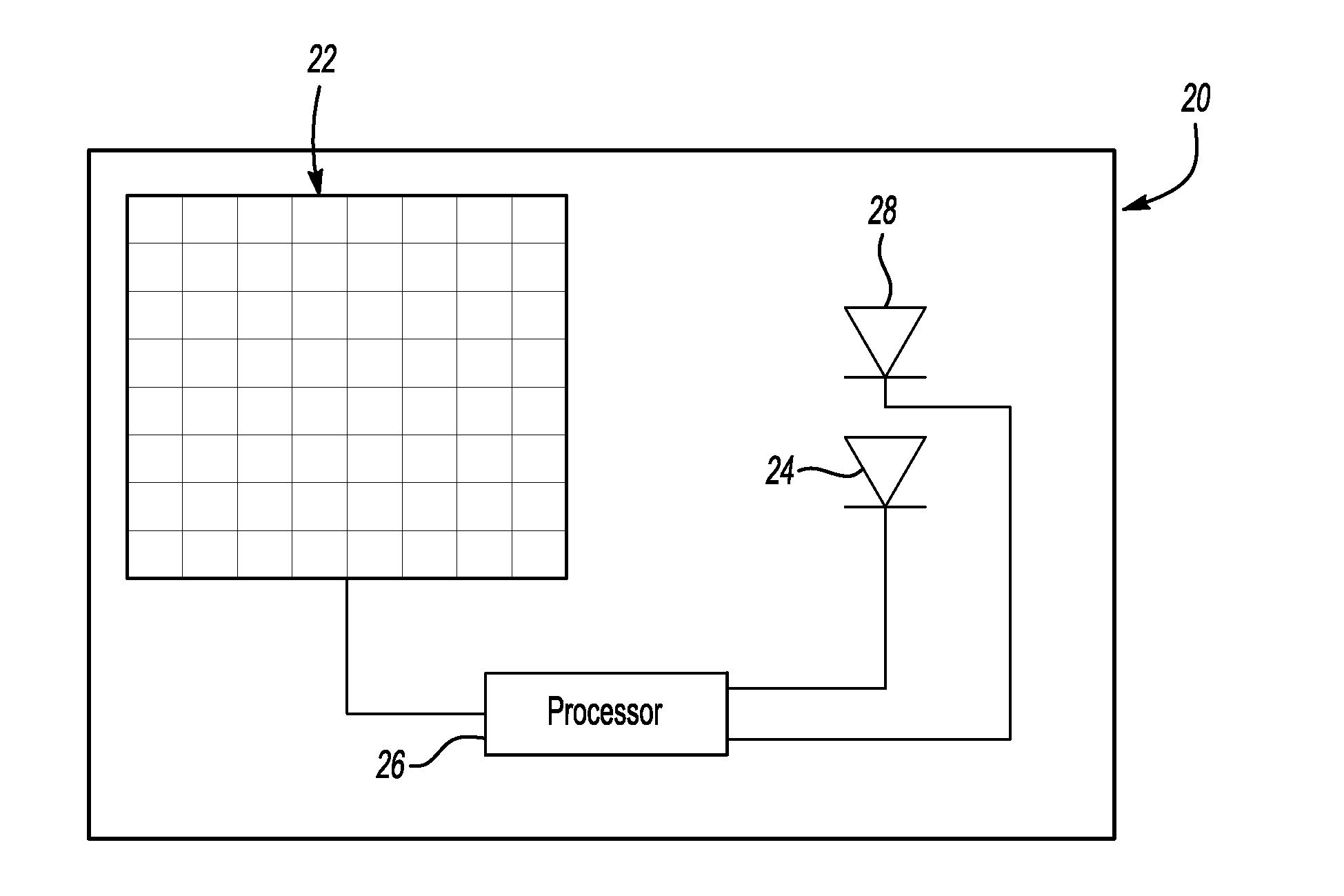 Lenseless compressive image acquisition