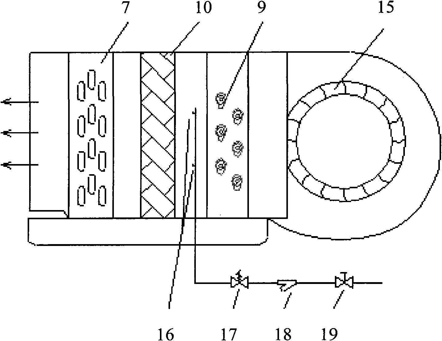 Constant-temperature, humidity and oxygen air conditioning device for households and offices