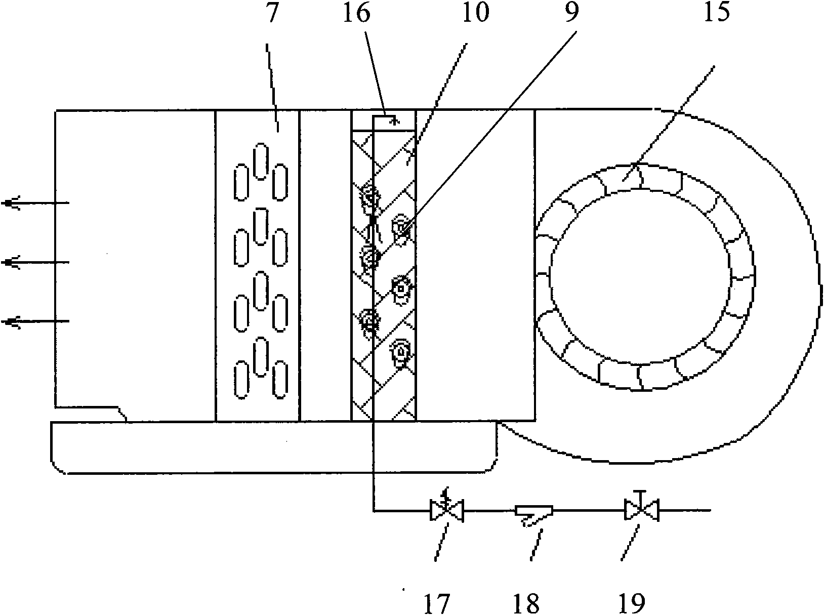 Constant-temperature, humidity and oxygen air conditioning device for households and offices