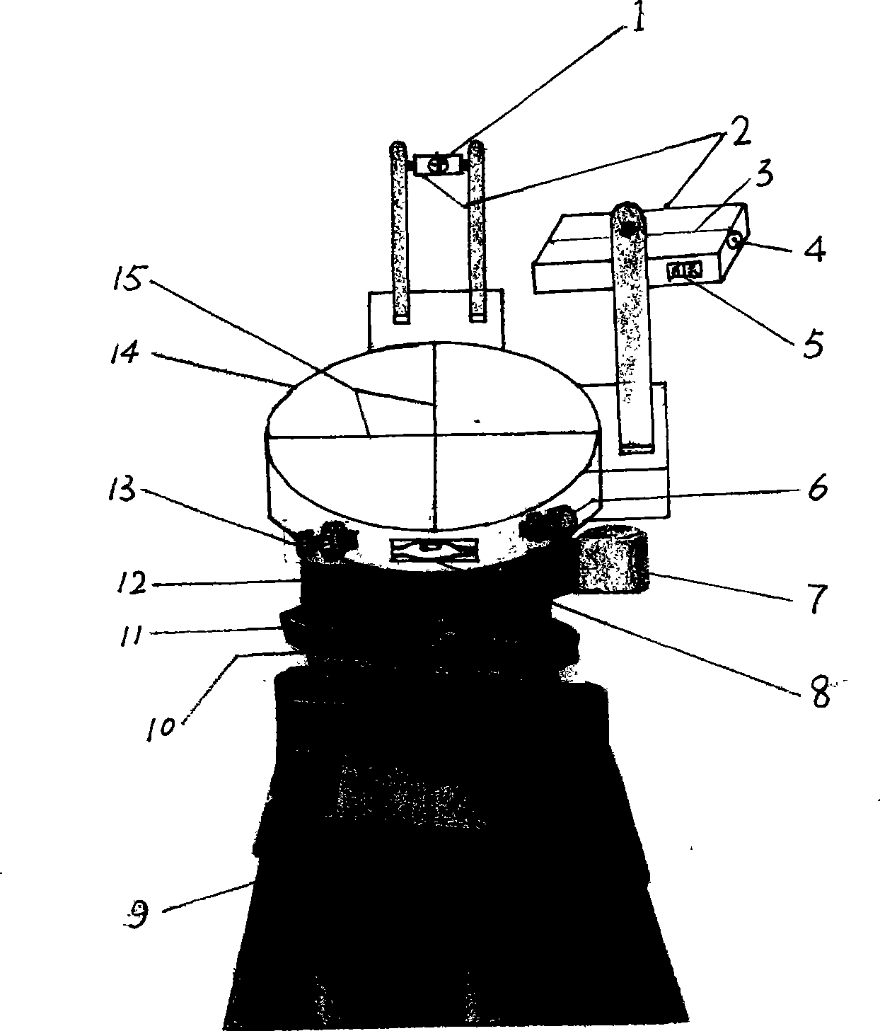 Plane right-angle instrument for marking line