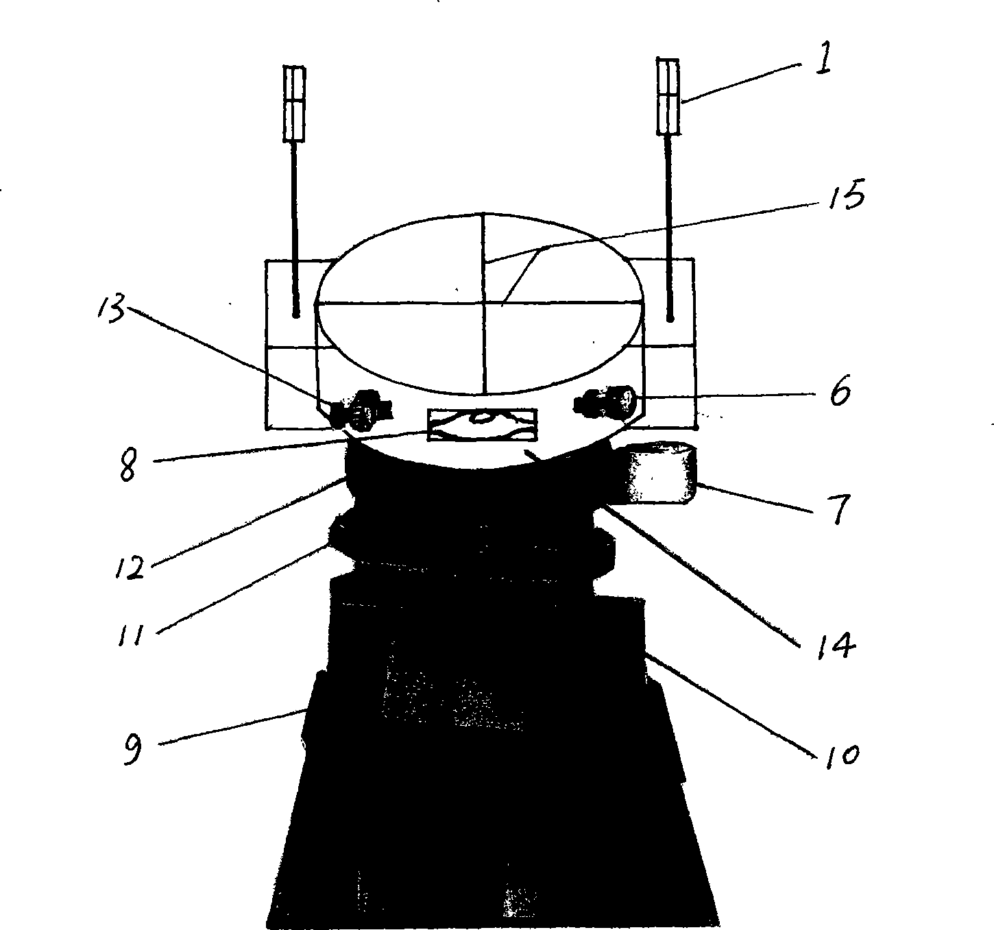 Plane right-angle instrument for marking line