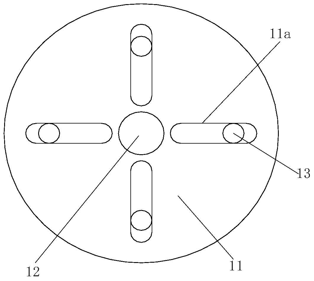 Front end cover surface treatment device for motor production