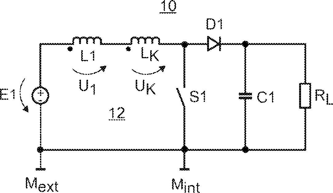 Electronic ballast for operating at least one discharge lamp