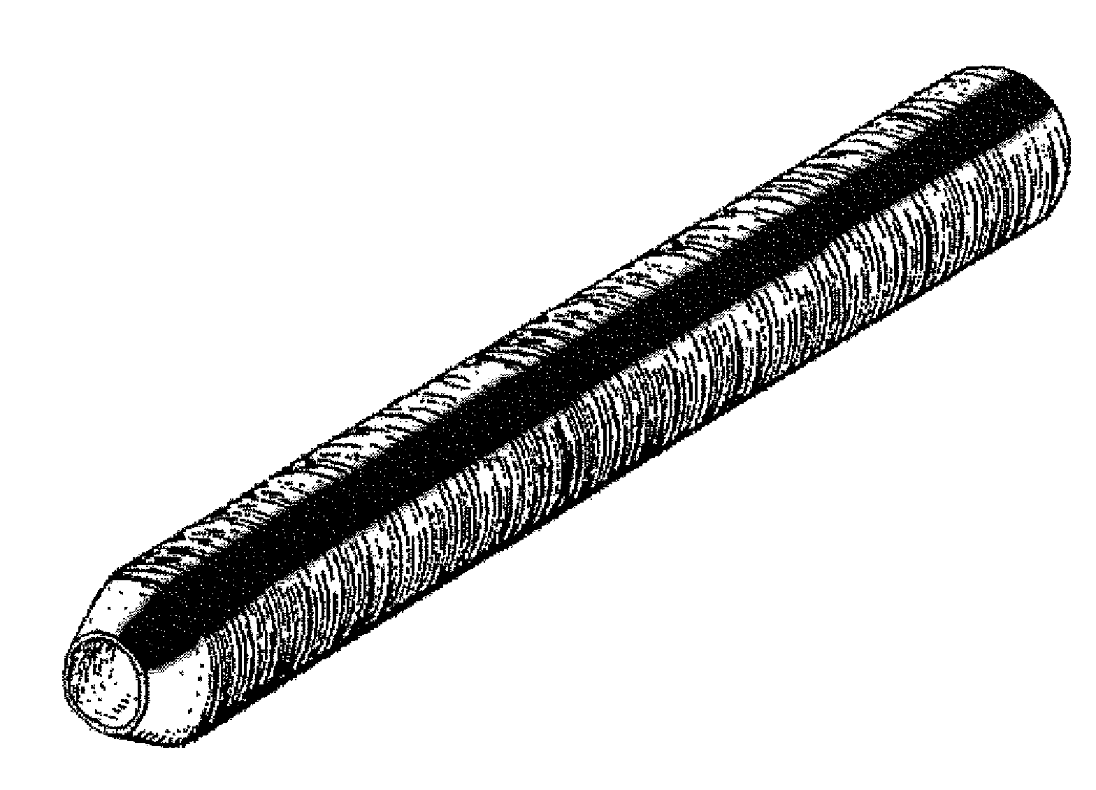 Method for obtaining gut with marks and a meat product with marks, gut and meat products thus obtained