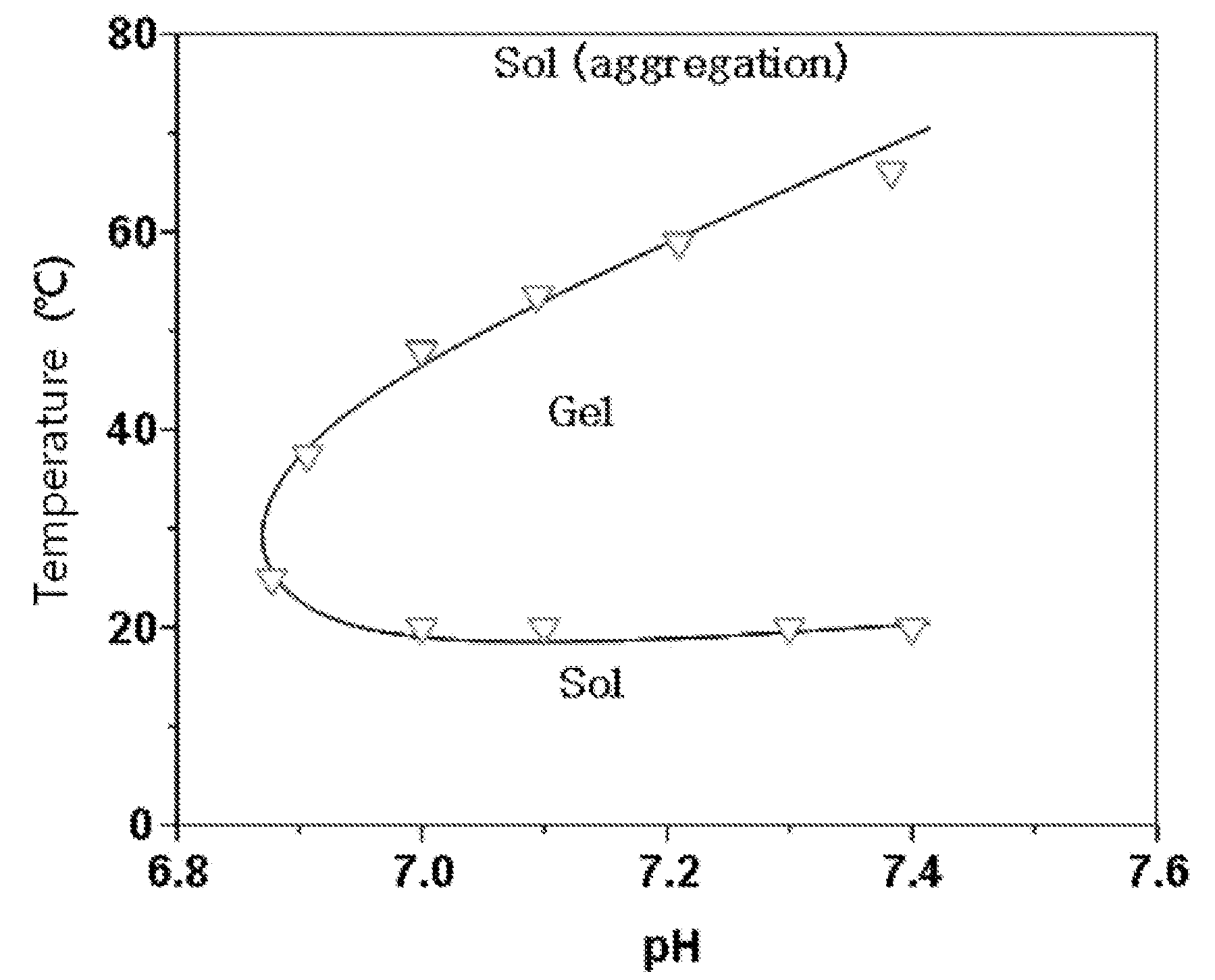 TEMPERATURE AND pH - SENSITIVE BLOCK COPOLYMER HAVING EXCELLENT GEL STRENGTH, METHOD OF PREPARING THE SAME, AND DRUG DELIVERY SYSTEM USING THE SAME