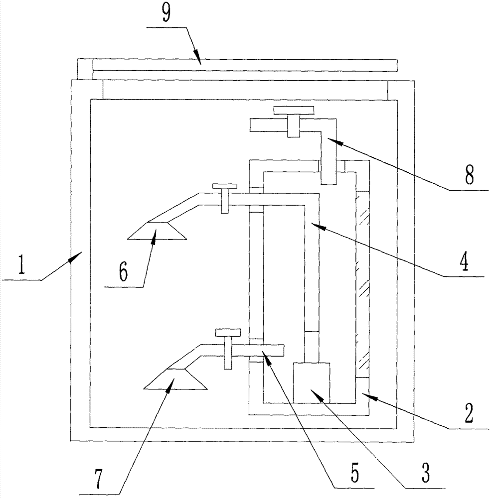 Portable irrigating device for bleeding wound care