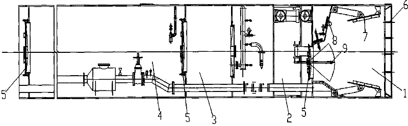 Composite air pressure balance tool tube