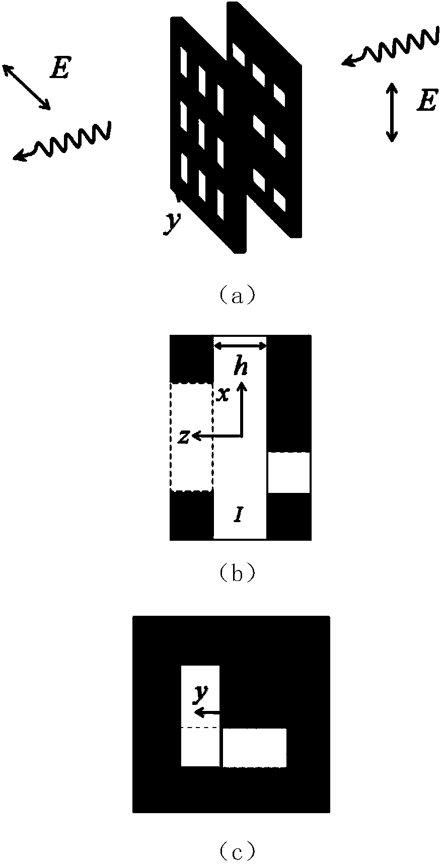 Subwavelength plasmon polarization converter