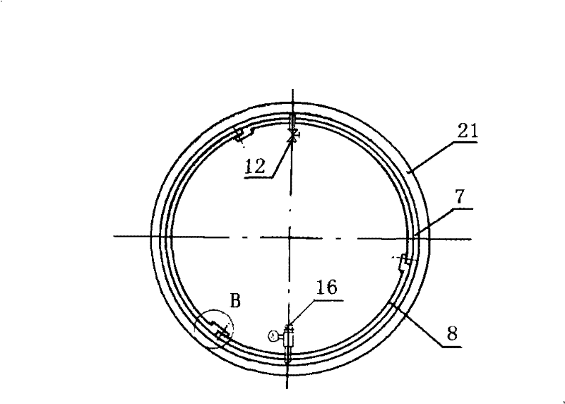 Pipeline pressure test method and device