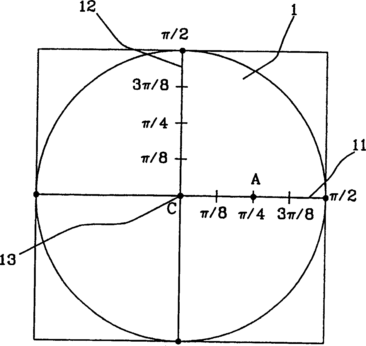 Method for obtaing optical projection parameter of camera