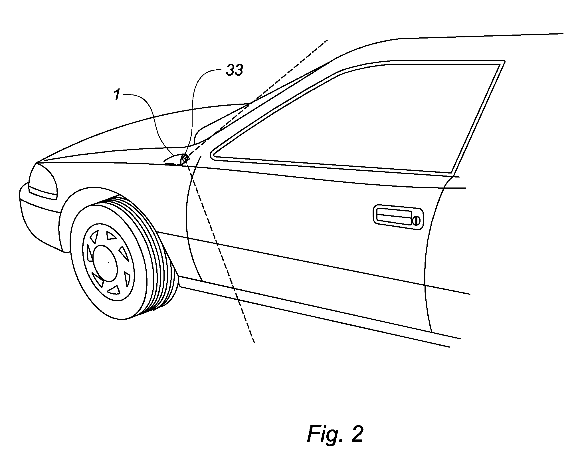 Peripheral viewing system for a vehicle