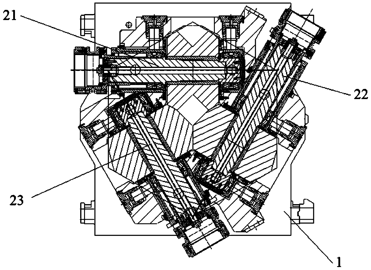 Trailer axle square fixing device, trailer axle and preparation method thereof