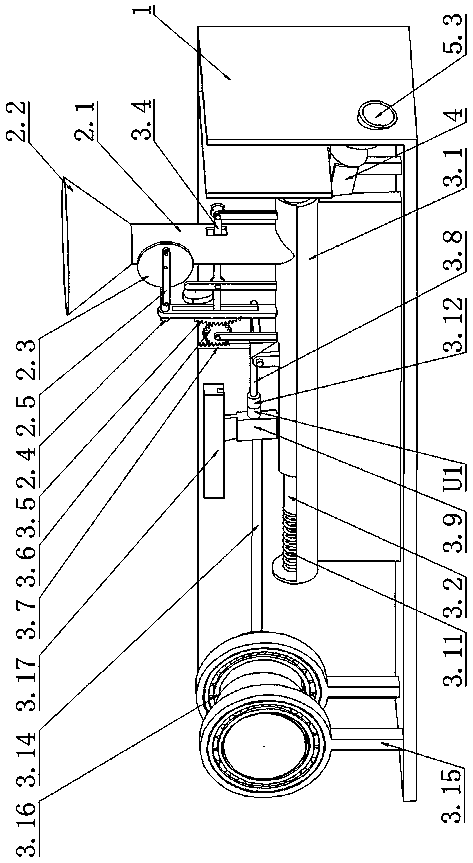 Automatic walnut shell breaking, separating, kernel taking machine and use method thereof