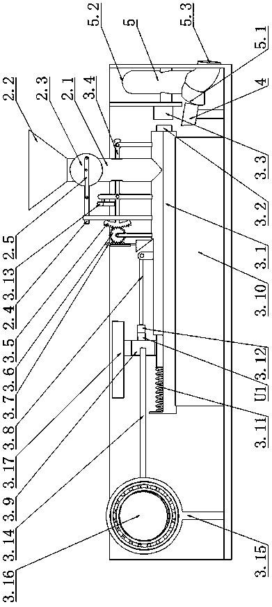 Automatic walnut shell breaking, separating, kernel taking machine and use method thereof