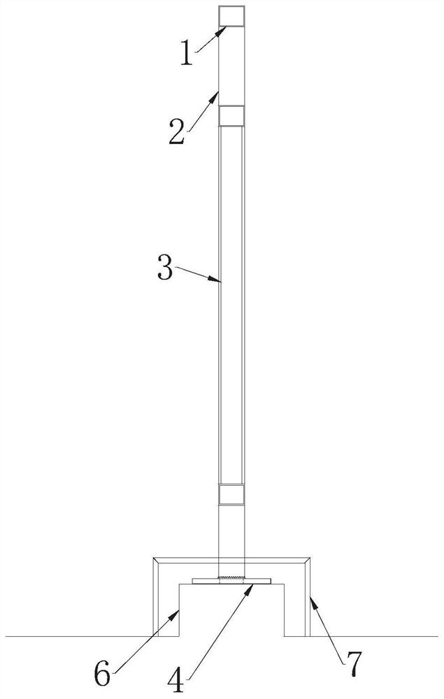 Vertical guardrail reinforcing and mounting structure