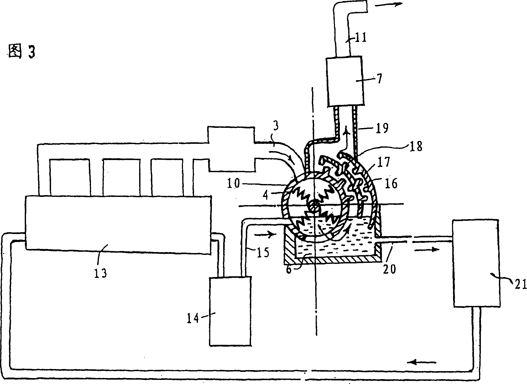 Waste gases filtering equipment