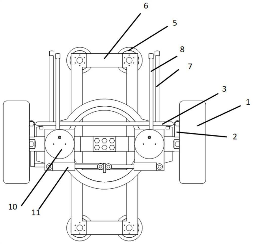 Bogie of urban automatic passenger transport system vehicle