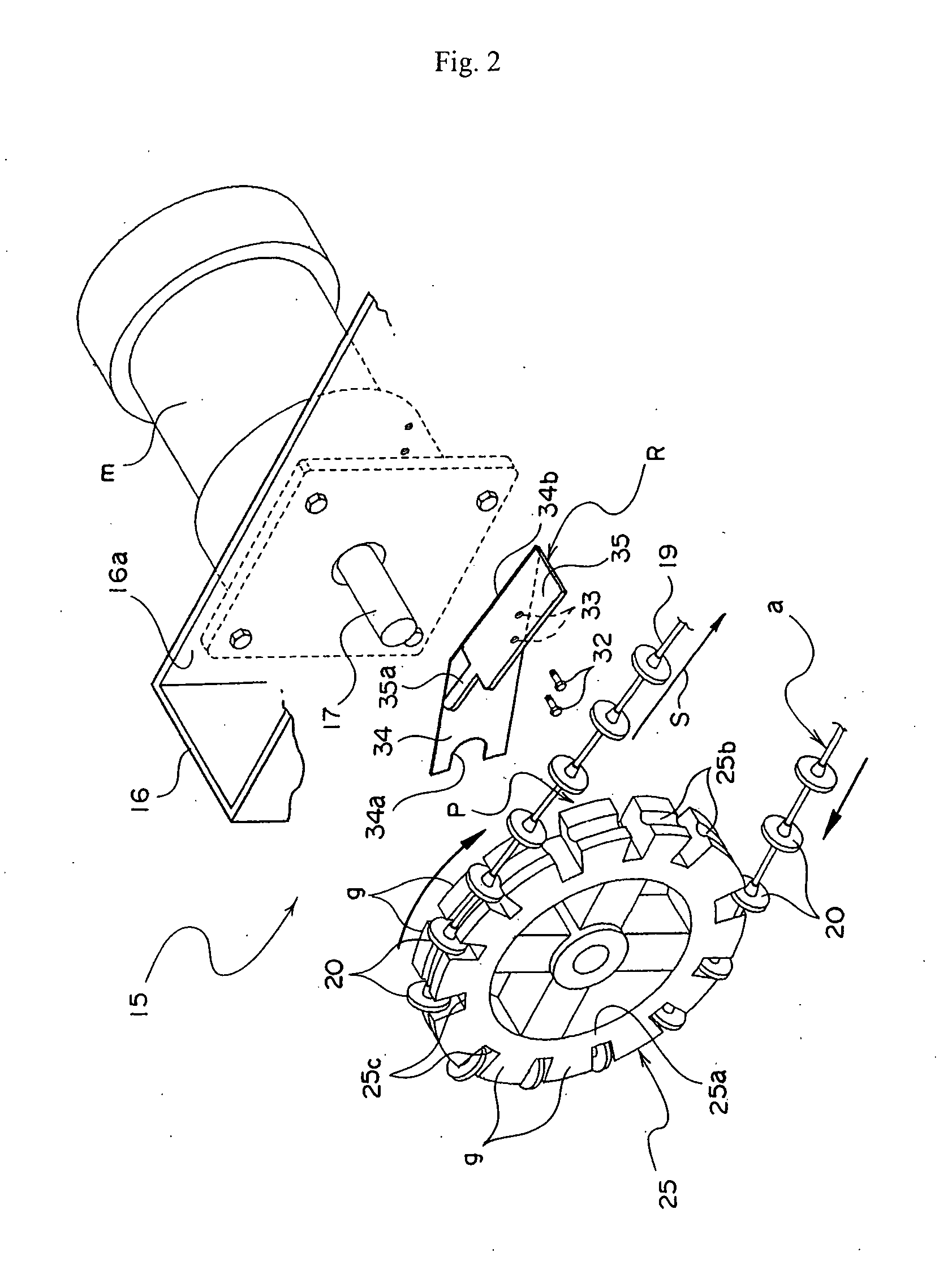 Feed conveying apparatus